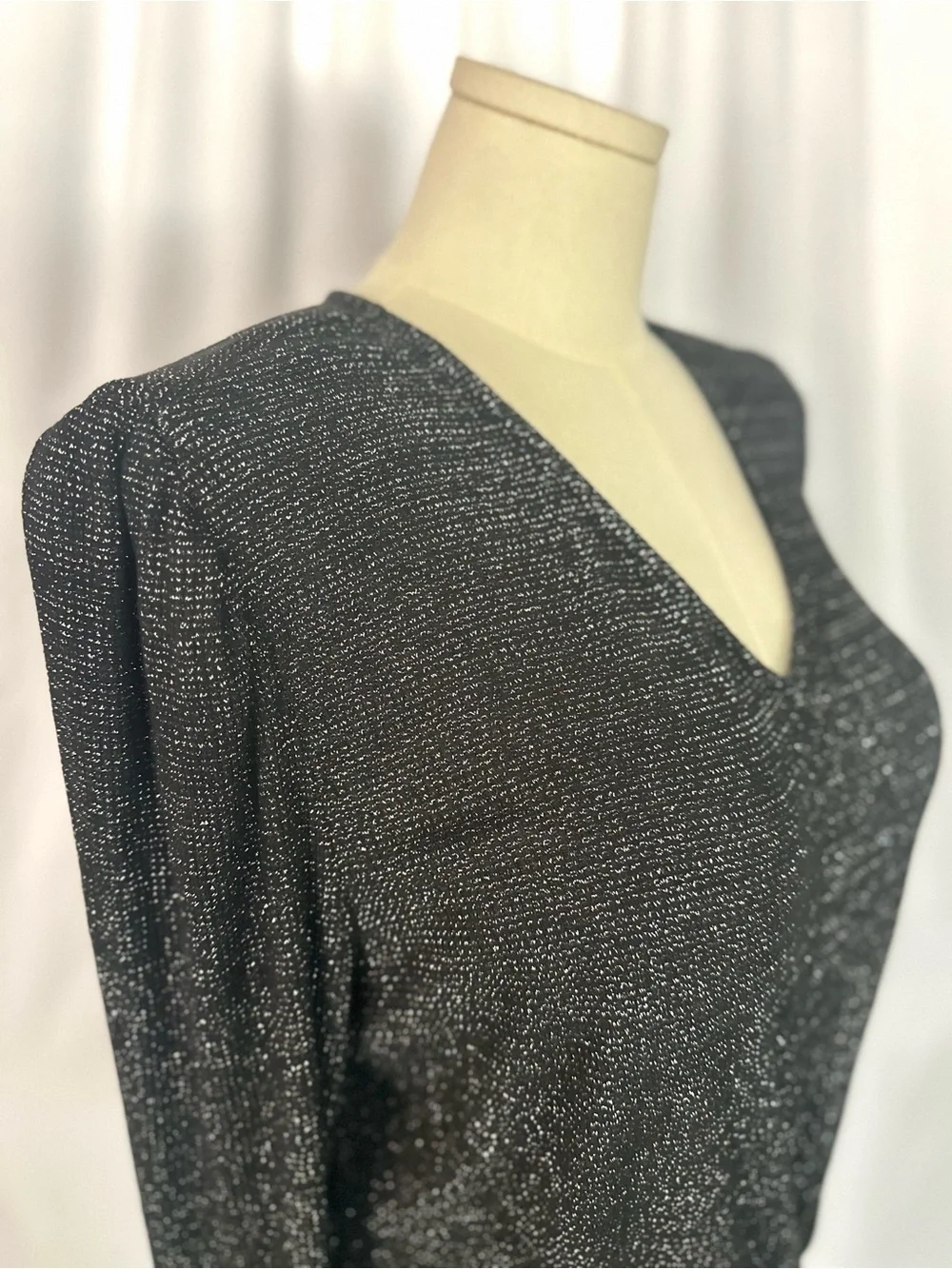 Cato sparkly black